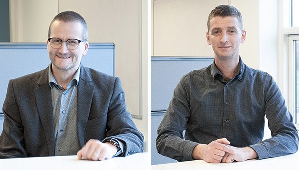 Michael Hjorth Rasmussen and René Tolderlund Rasmussen are both newly employed in FRECON