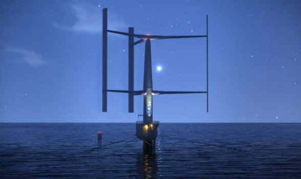 FRECON valgt som rådgiver for SeaTwirls unikke flydende vertical-axis vindmølle